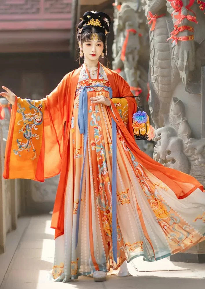Mountain Dream | Tang Hanfu Dress (山海平)