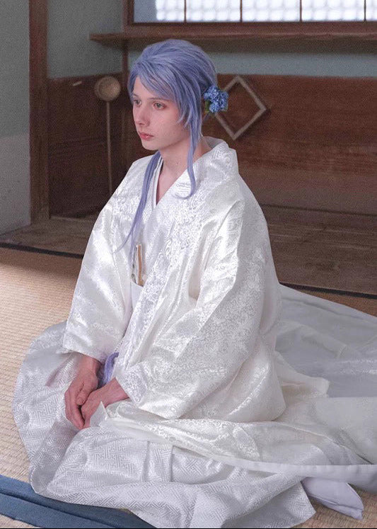Shiromuku | 4-Piece SILENT HILL f Custom Asian Bridal Kimono (白无垢)