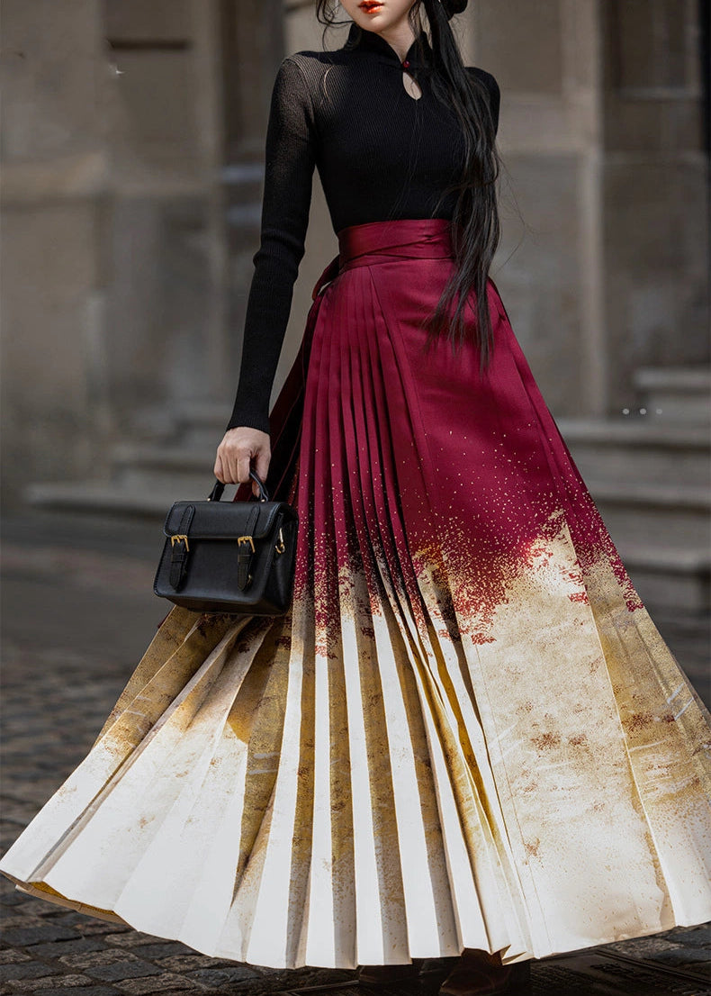 Moon River | 3-Piece Wool Ma Mian Set (月生春江)