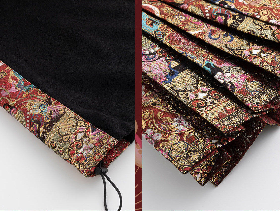 Fairy Deer | 6-Color Modern Short Ma Mian Skirt Collection (仙麓影)