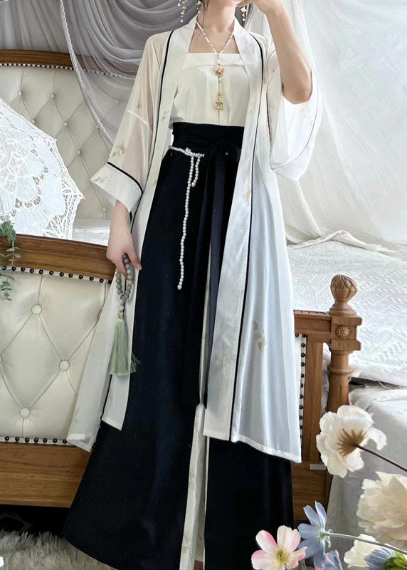 Flower Mirror | 3-Piece Modern Hanfu Set (繁花镜)