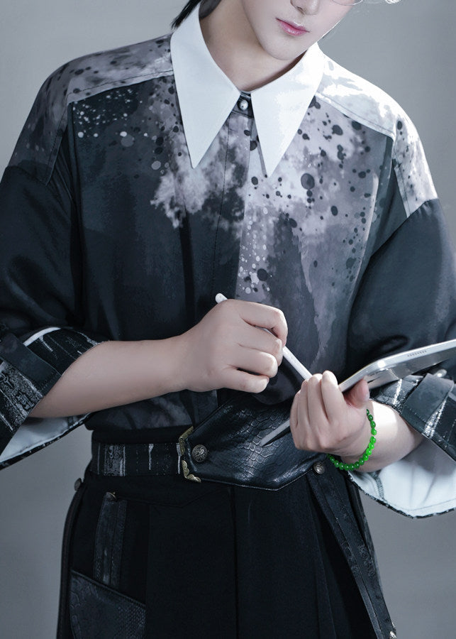 Ink Washed | Modern Summer Unisex Pants Set (墨染)