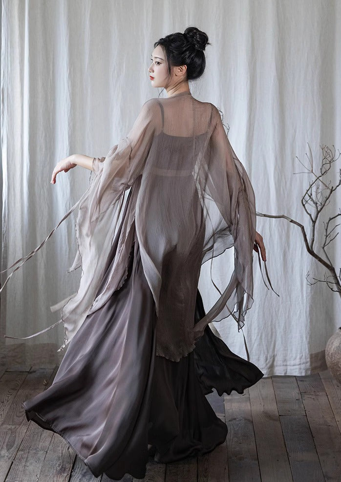 Oakleaf Butterfly | Modern 2-Pieces Hanfu (枯叶蝶)