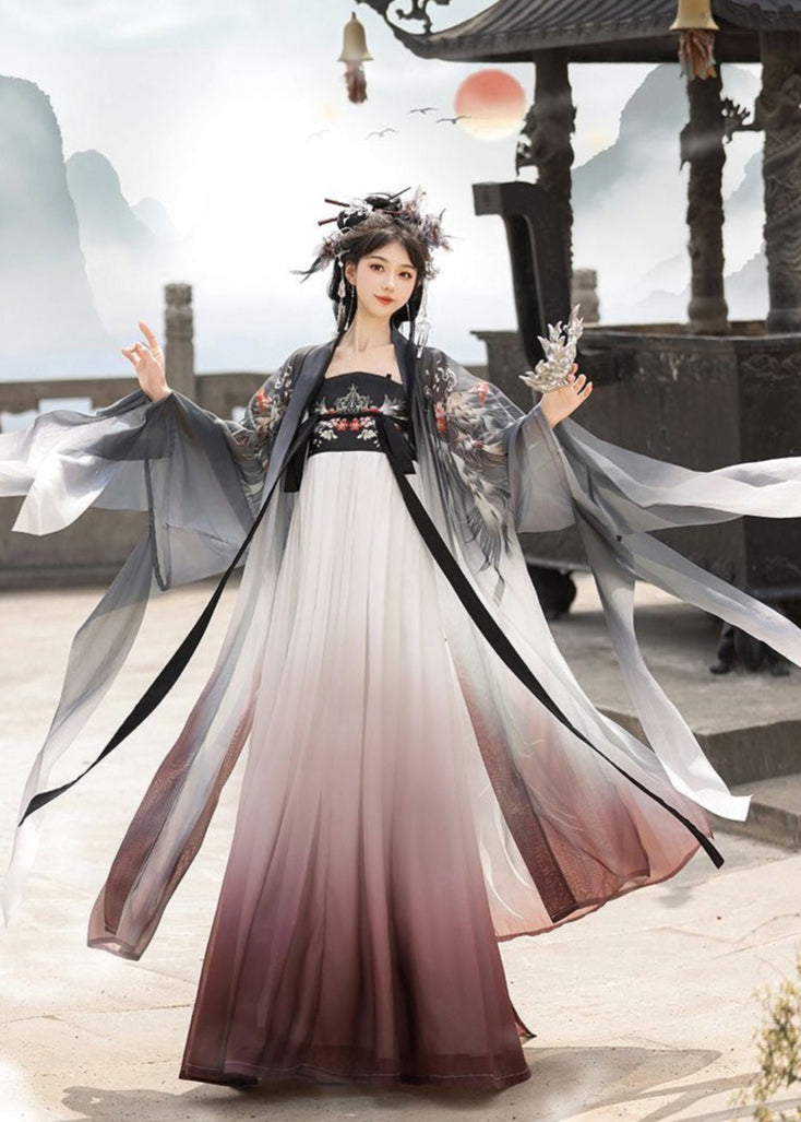 Mystic Bird | 2-Piece Plus Couple Hanfu (玄鸟)