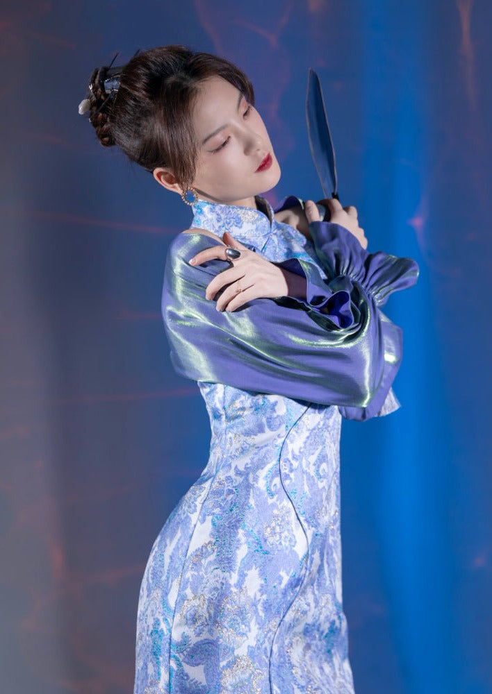 Irises | 6 Colors Qipao Coverup (南山南)