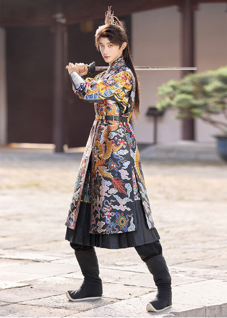 Ming Commander | Uni-Sex 4-Pieces Embroidered Flying Fish Hanfu (明千户)