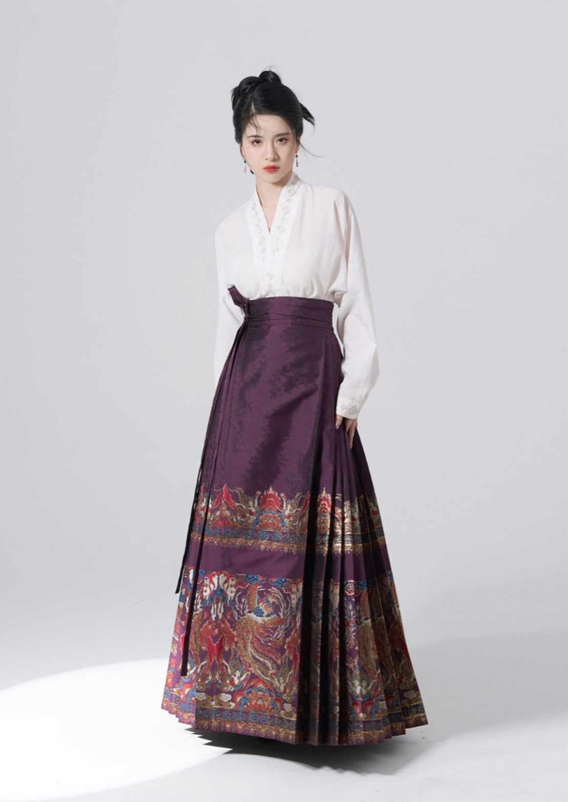 Phoenix | Modern Ma Mian Skirt (凤染)