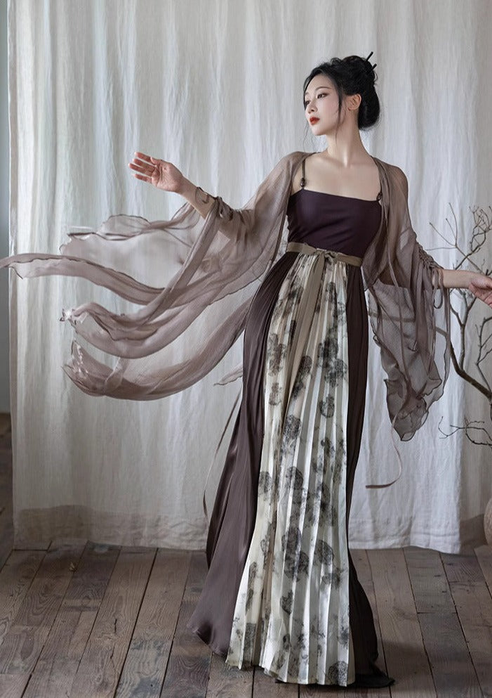 Oakleaf Butterfly | Modern 2-Pieces Hanfu (枯叶蝶)
