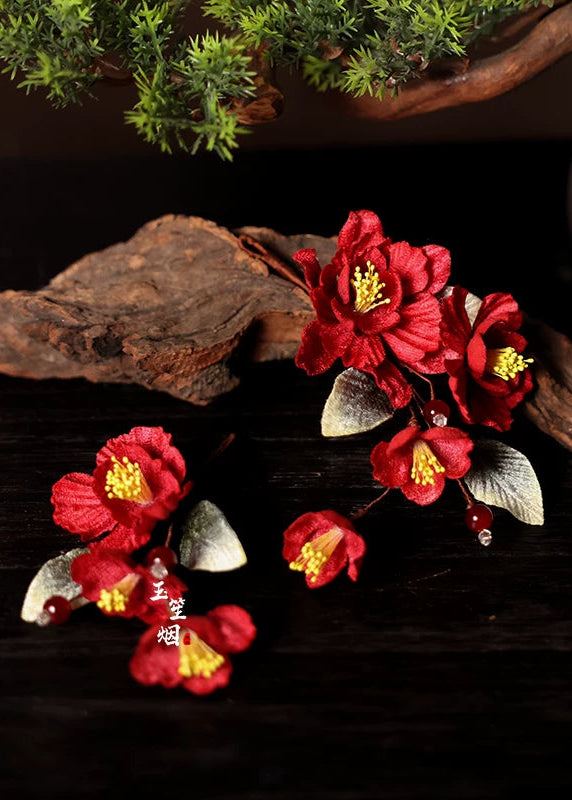 Flora | 13 Flower Goddess Hairpins (山茶)
