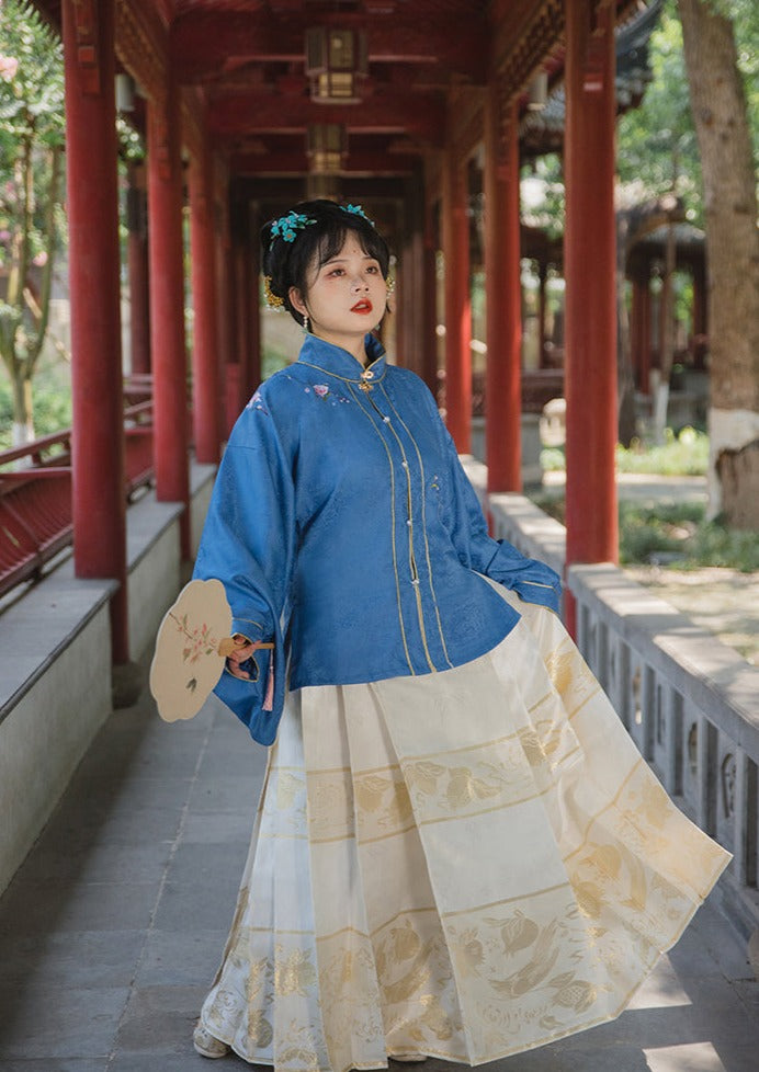 Floral Spirit | 3 Colors Plus Hanfu Shirt (花灵儿)