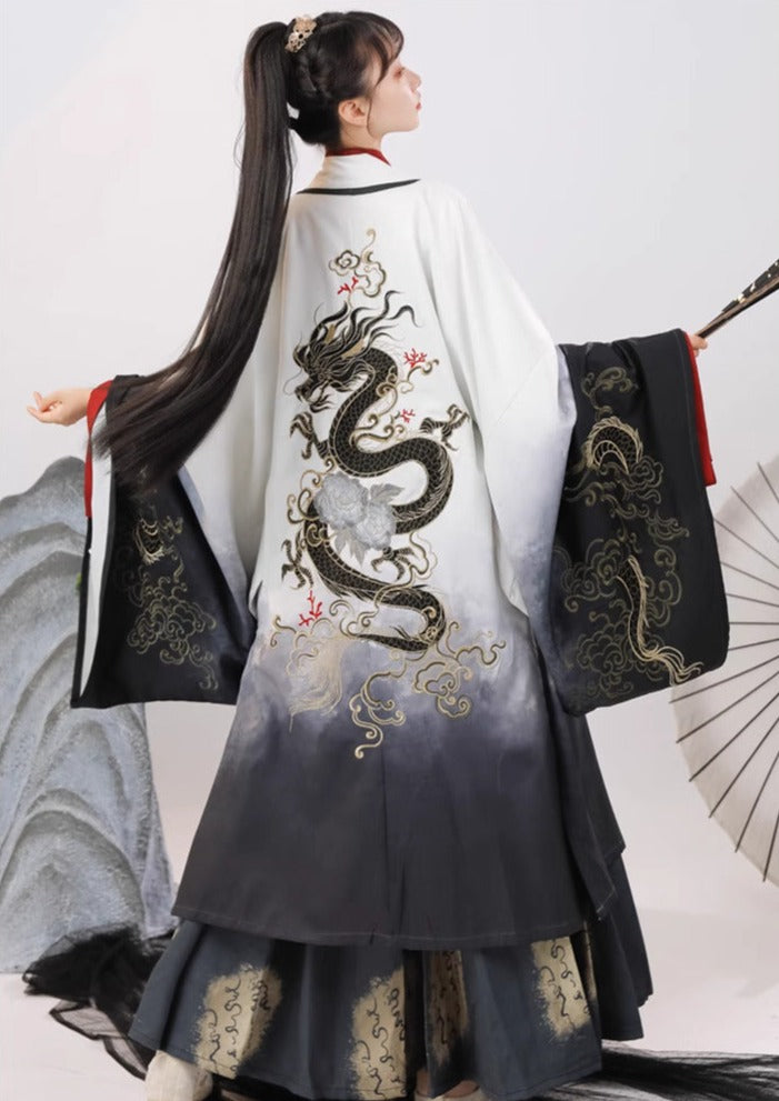 Flame Dragon | 4-Pieces Unisex Hanfu (独步惊华)