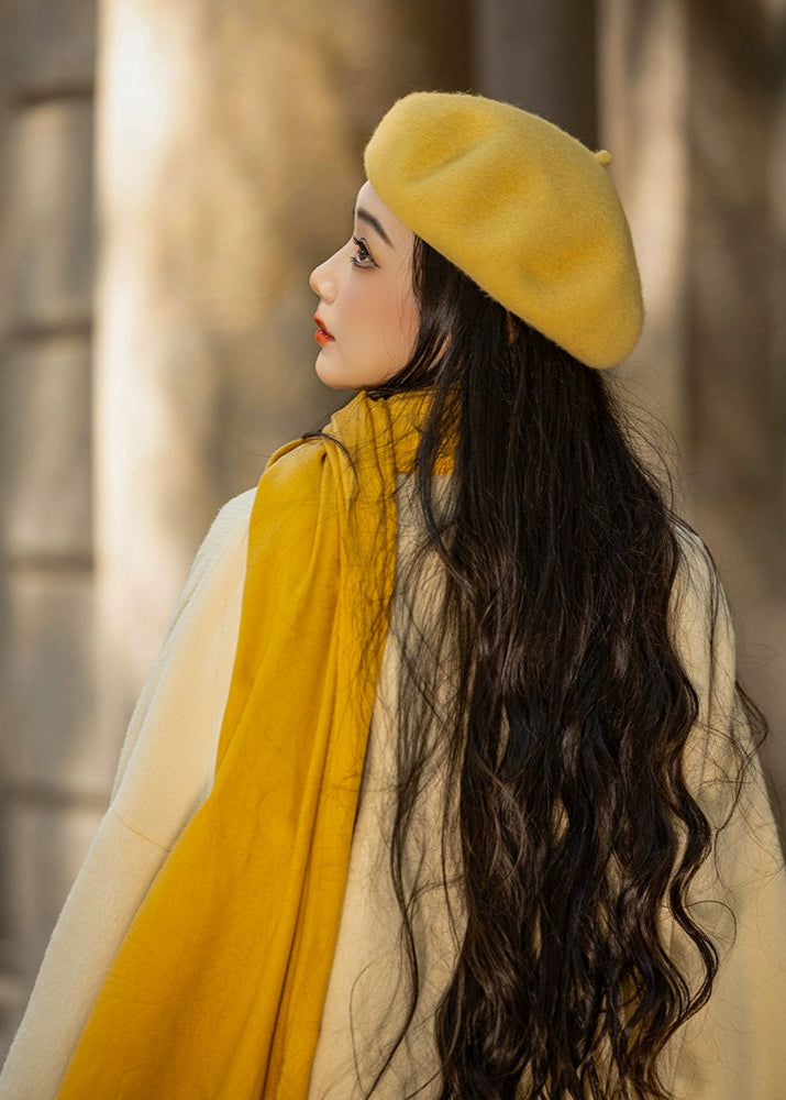 Wheat | 5-Colors Modern Wool Beret Hat (稻香)