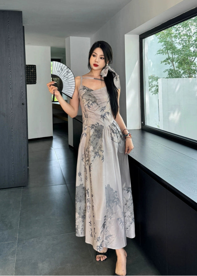 Bamboo Rhythm | 3-Piece Plus Qipao (竹韵)