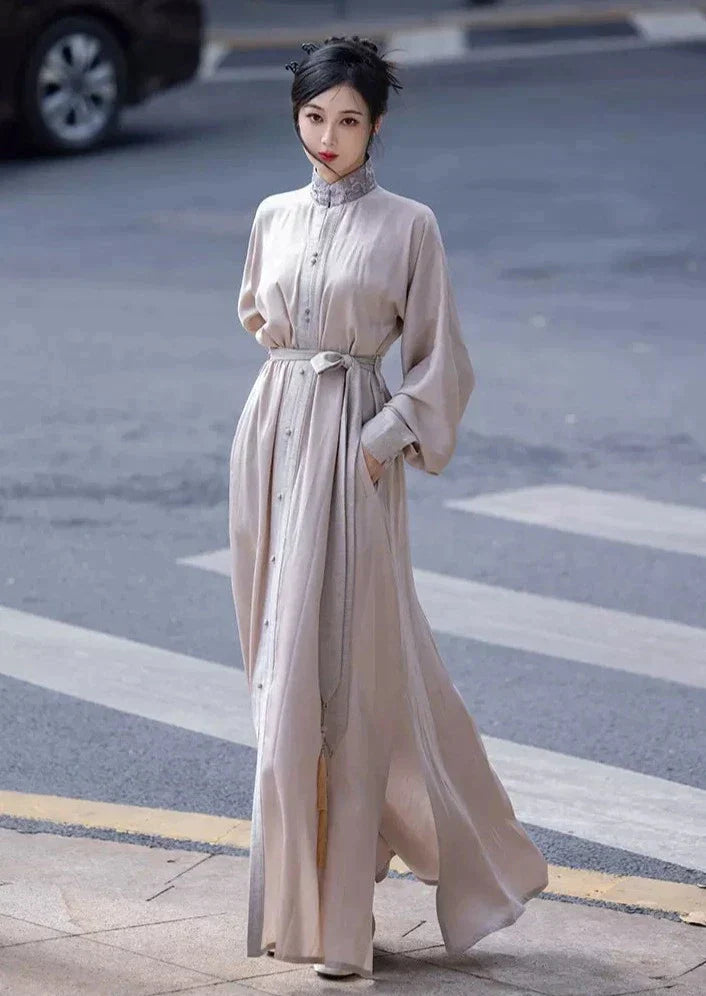 Coastal Tide | Modern 1-Piece Dress (共潮生)