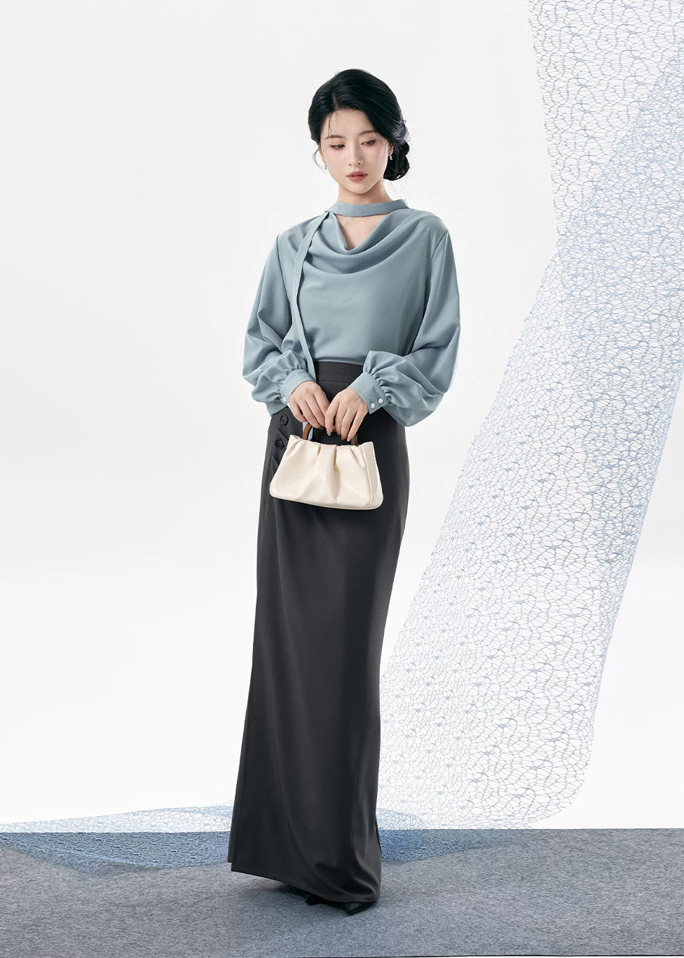 Frosted Shoal | Modern 2-Piece Set (寒汀)