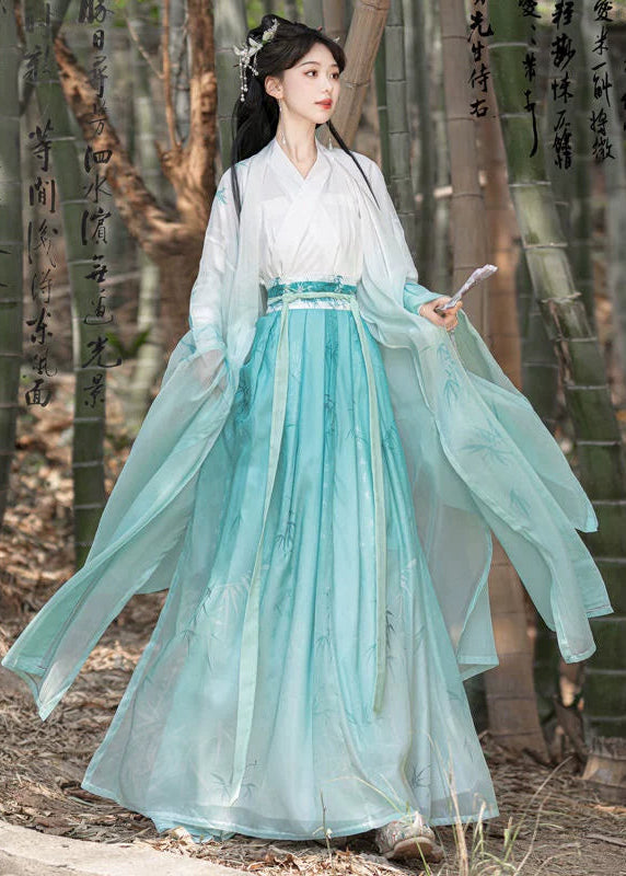 Mystic Bamboo | 3-Piece Unisex Couple Plus Hanfu (玄玉)