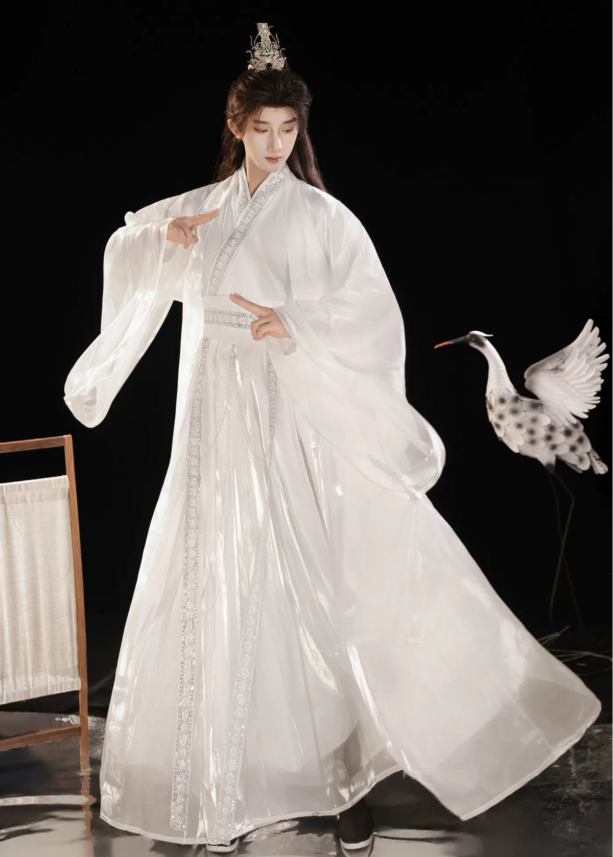 Untouched by Dust | 3-Piece Unisex Plus Hanfu (不染尘)