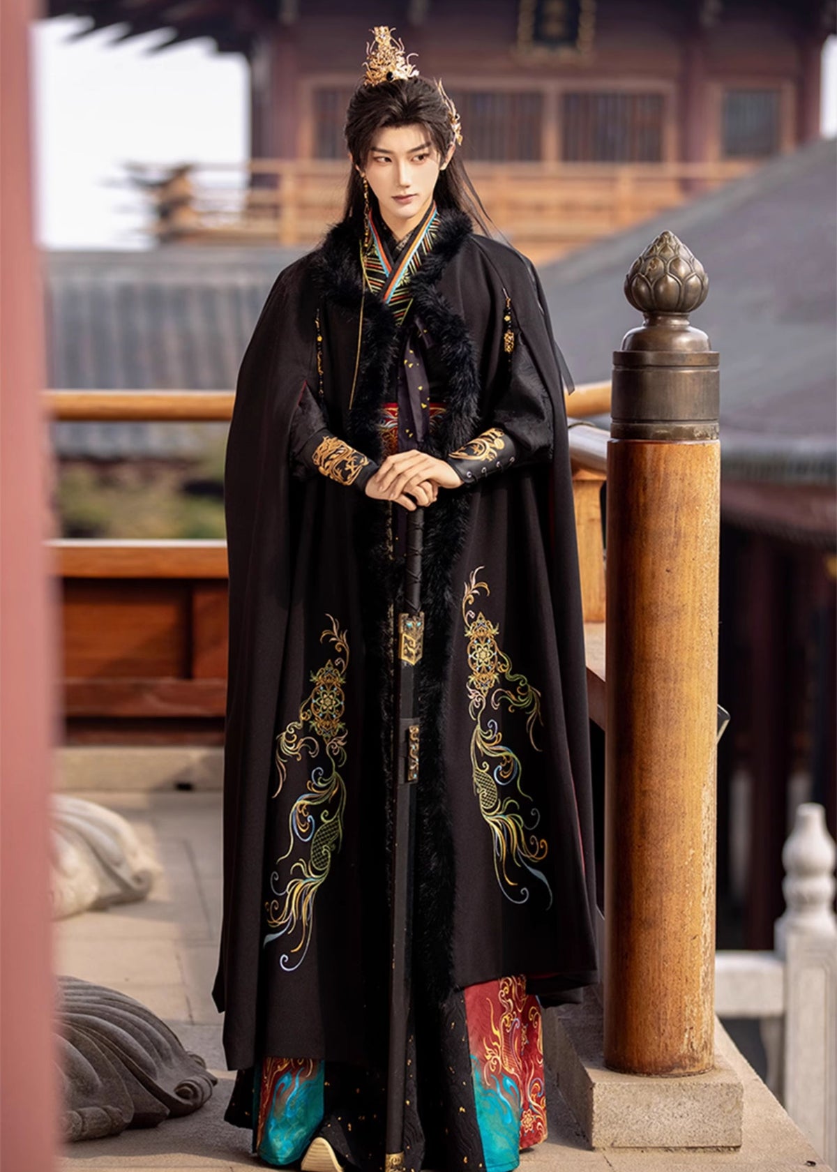 Day And Night | Unisex 6-Piece Couple Hanfu Set (朝朝暮暮)