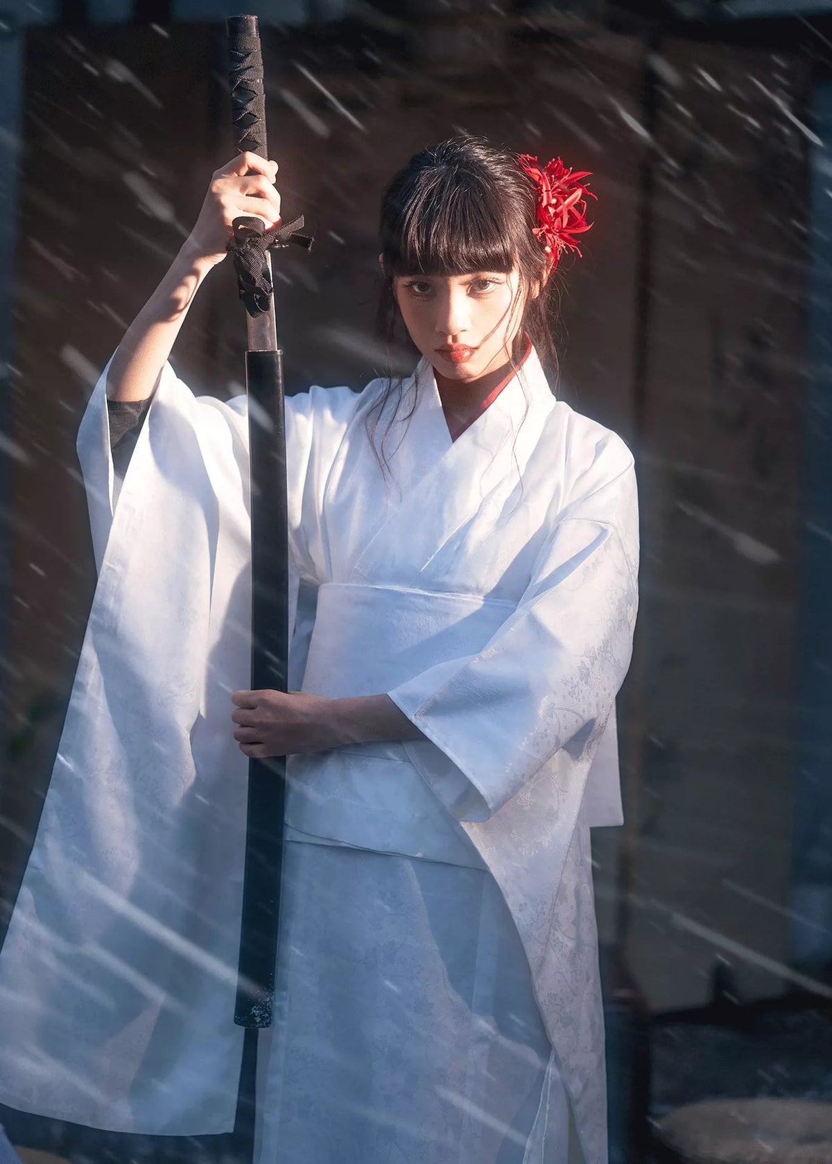 Kill Bill | 4-Piece Asian Kimono (雪刃)