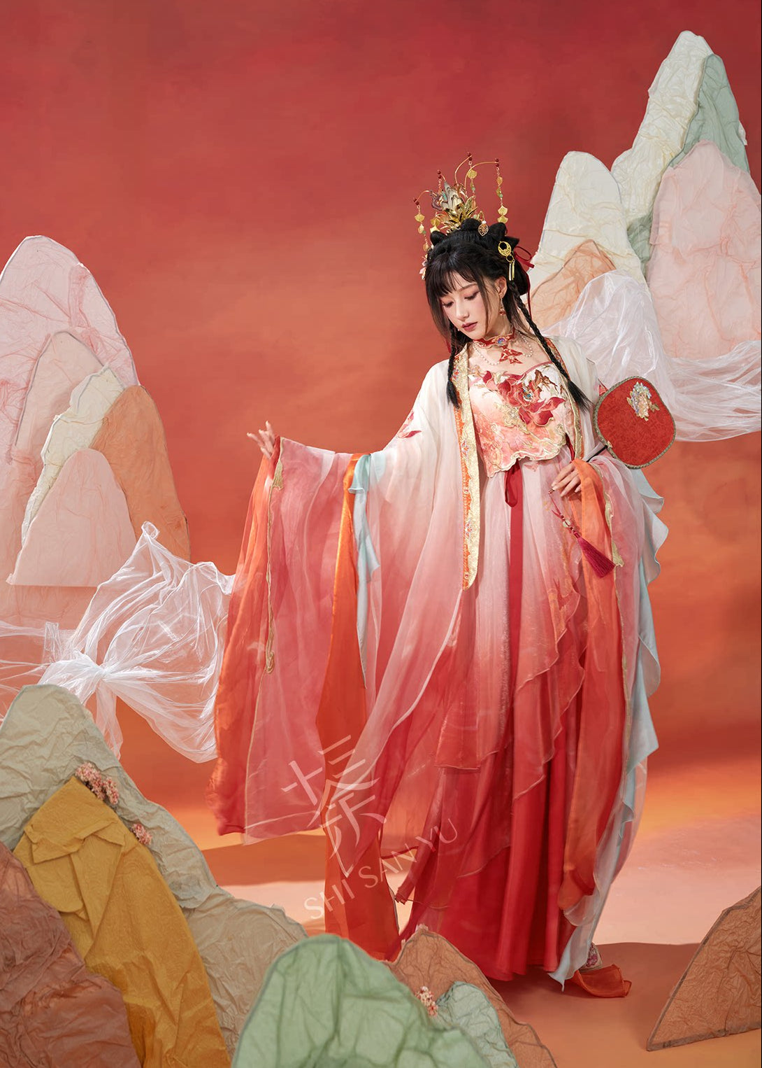 Xi Shi | 4-Piece Honor of Kings Embroidered Hanfu (续相思 - 王者荣耀)