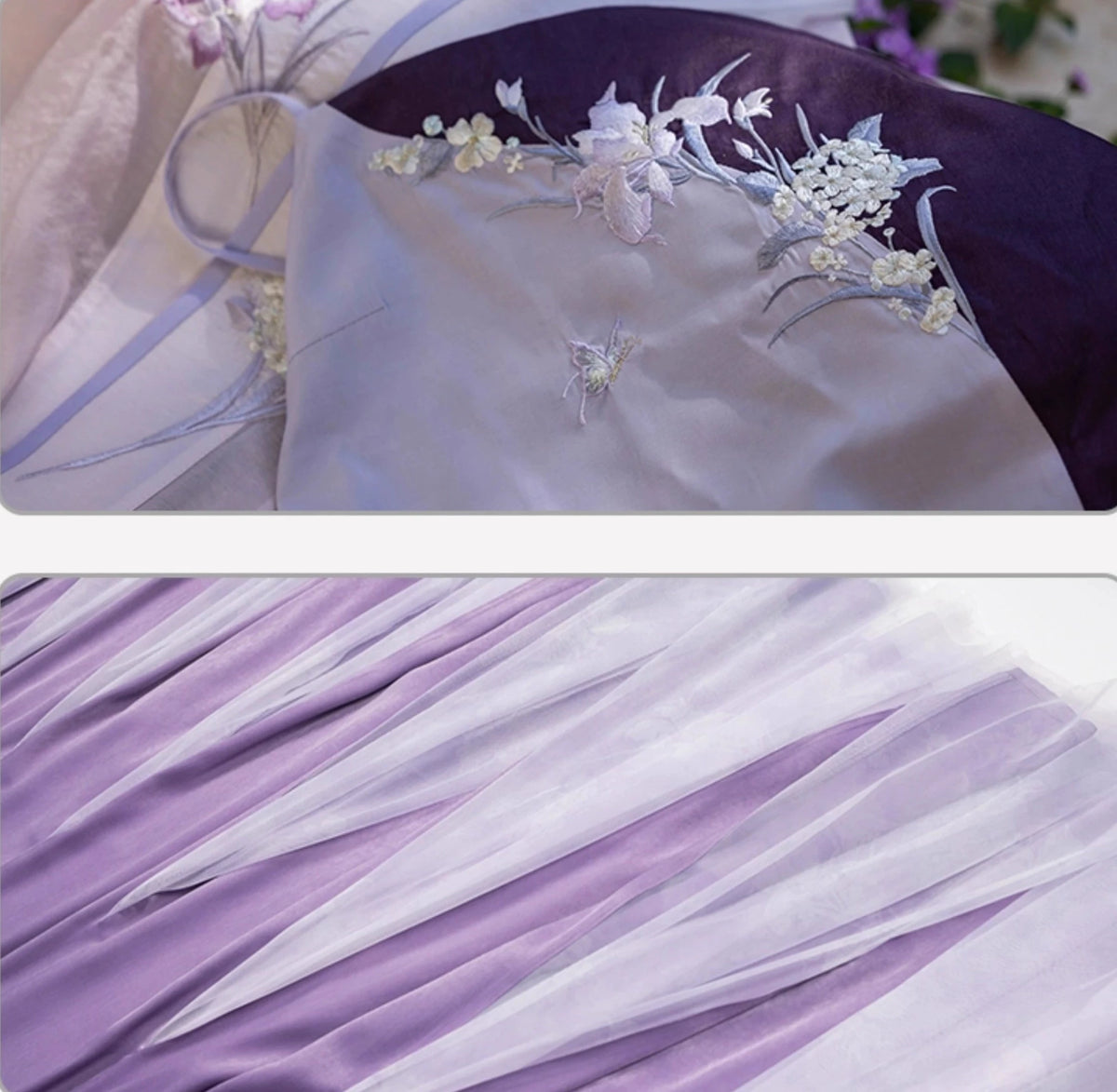 Iris Dream | 3-Pieces Hanfu (鸢尾花)