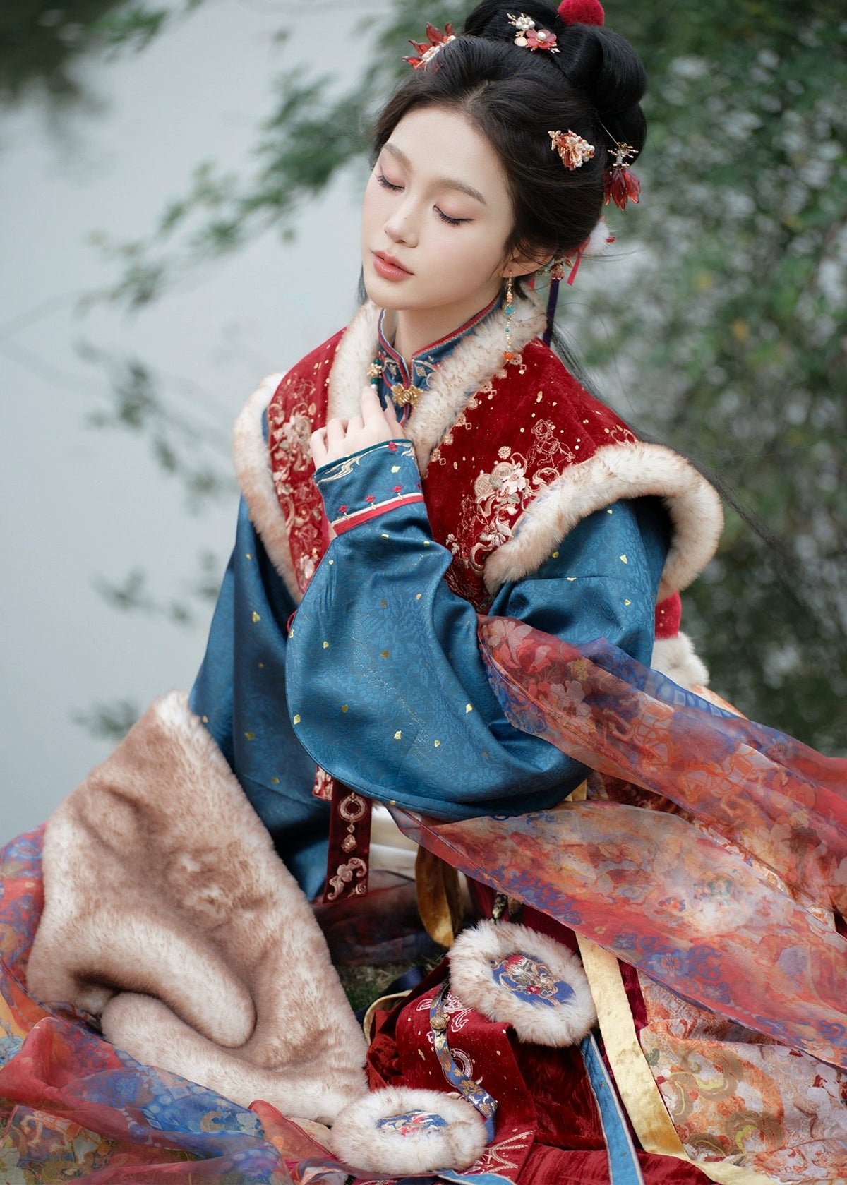 Star Fall | 4-Piece 2026 New Year Hanfu (青阳星回)