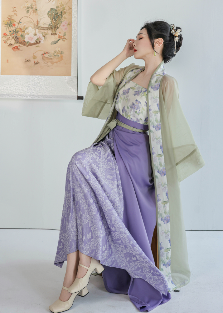 Jasmine Grape | 3-Piece Hanfu (茉莉青提)