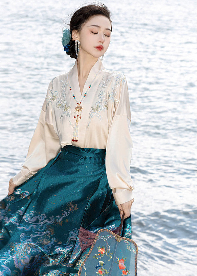 Snow Phoenix | Modern Custom Made Ma Mian Set (雪凰)