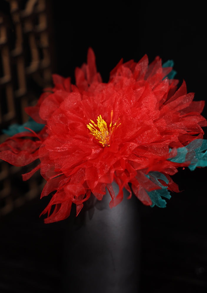 Peonía | Horquilla de flores (赏牡丹)