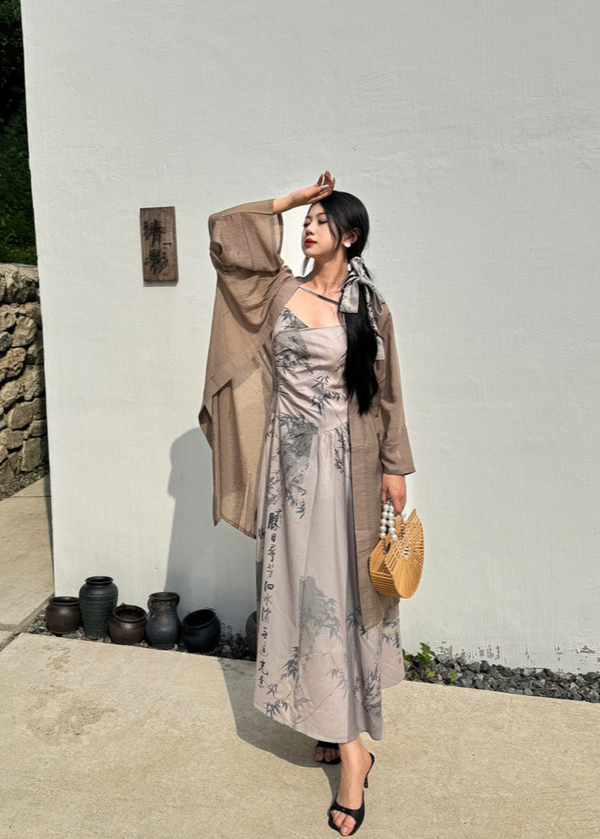 Bamboo Rhythm | 3-Piece Plus Qipao (竹韵)