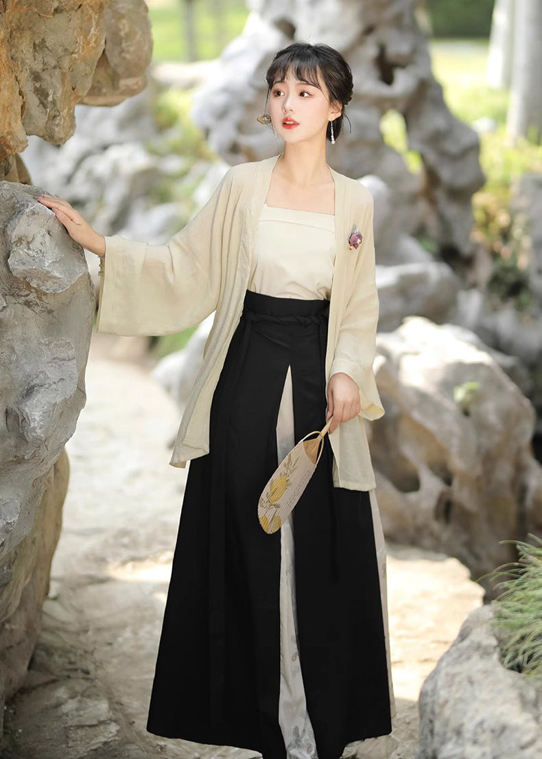 Flower Mirror | Modern 3-Pieces Hanfu (繁花镜)