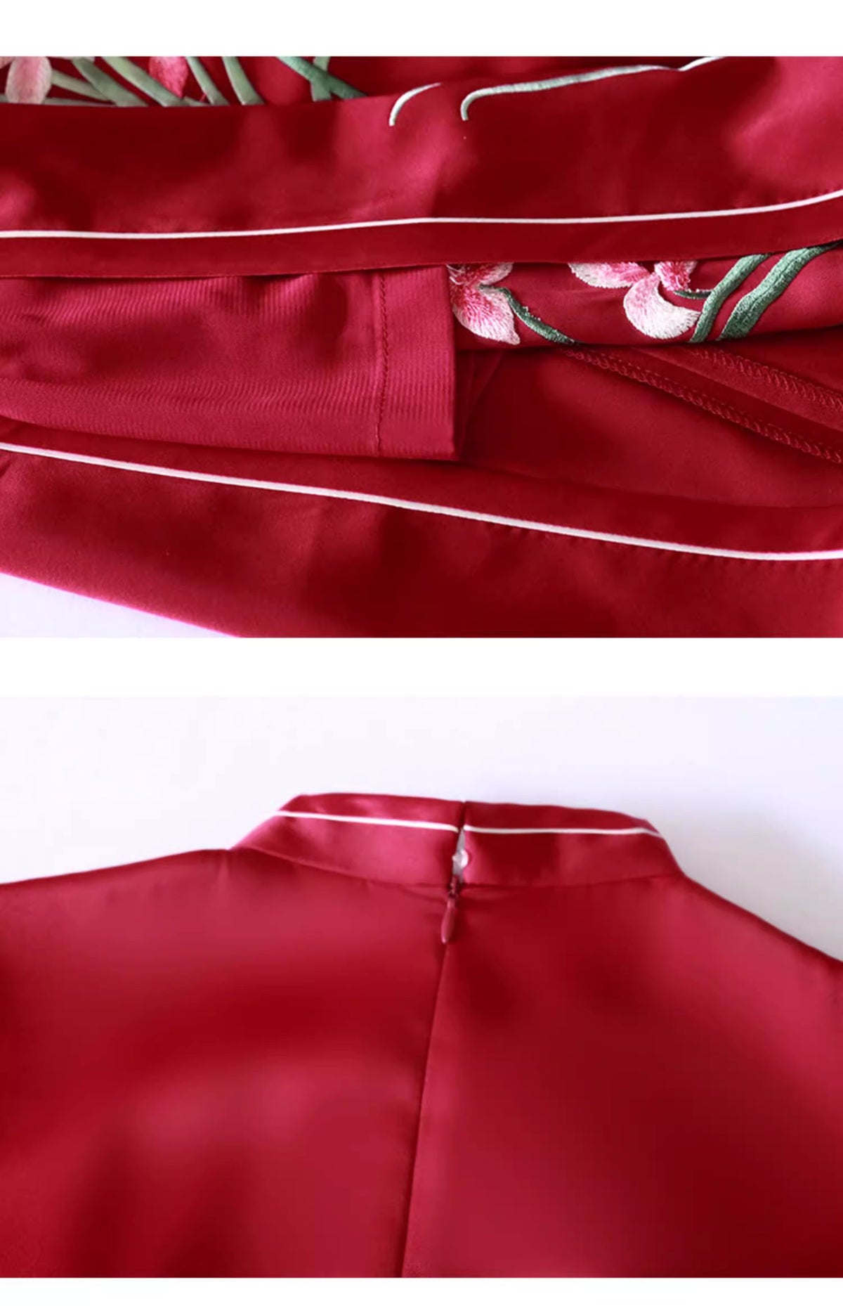 Red Magnolia | Red Qipao Dress (红玉兰)