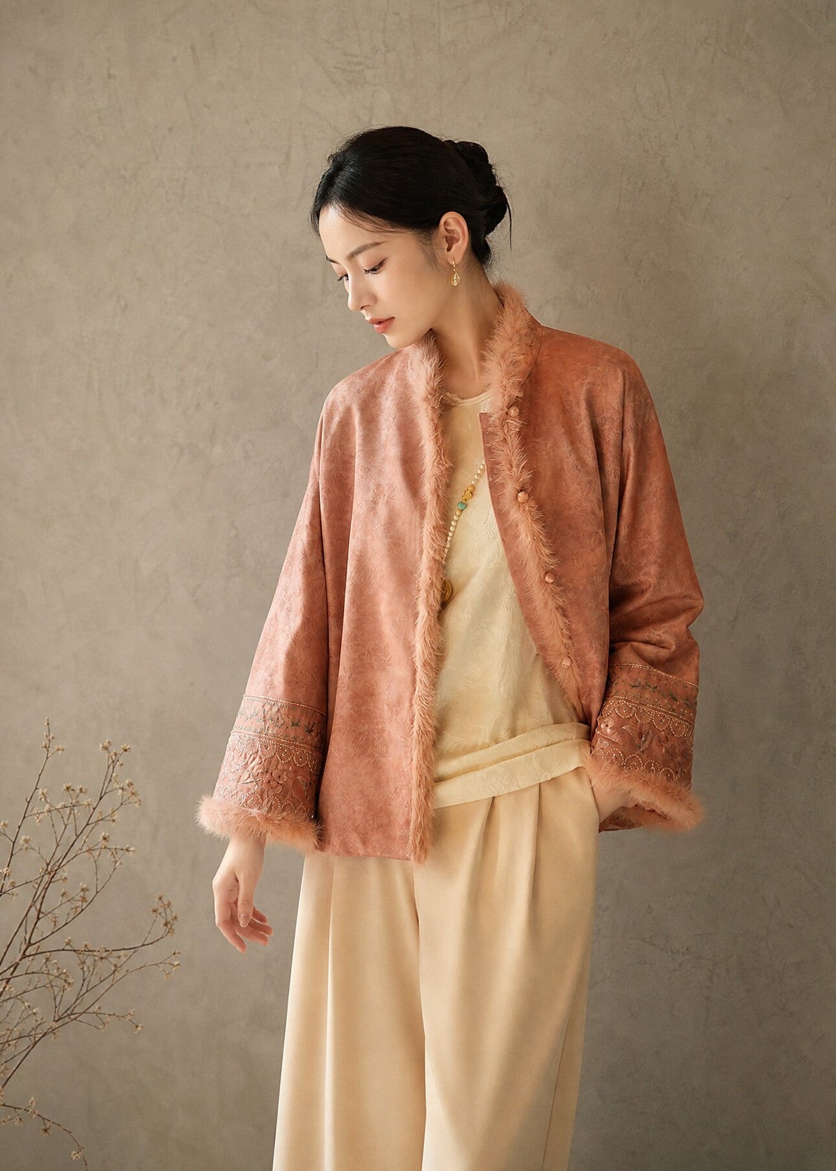 Golden Empress| New Chinese Style Jacket (倾城)