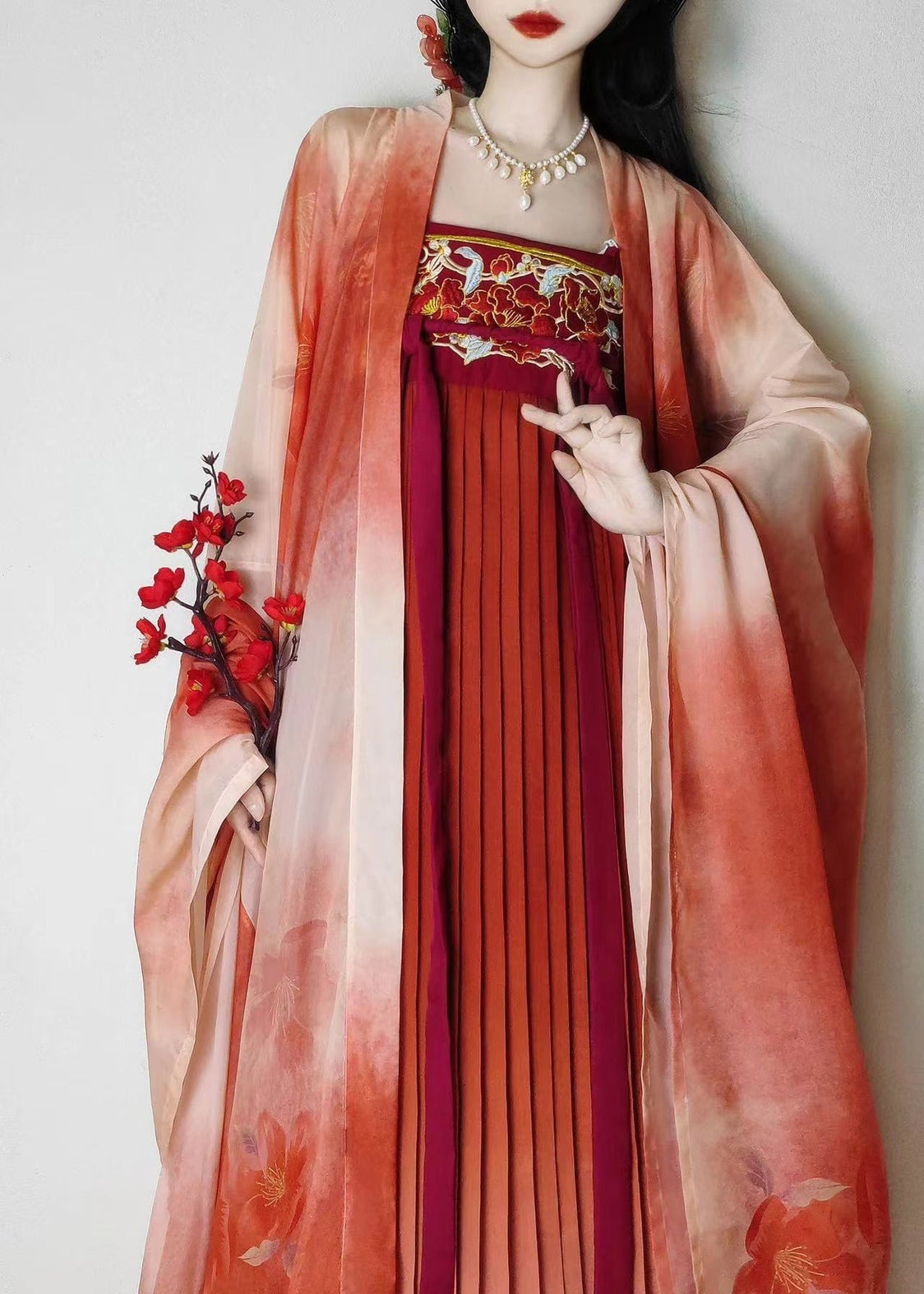 camelia | Hanfu de 3 piezas más (山茶)