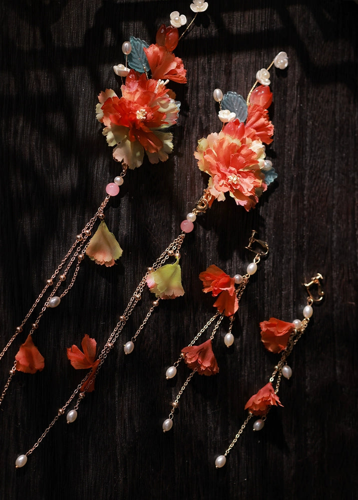 Flora | 2 Flower Hairclips (嬿婉)