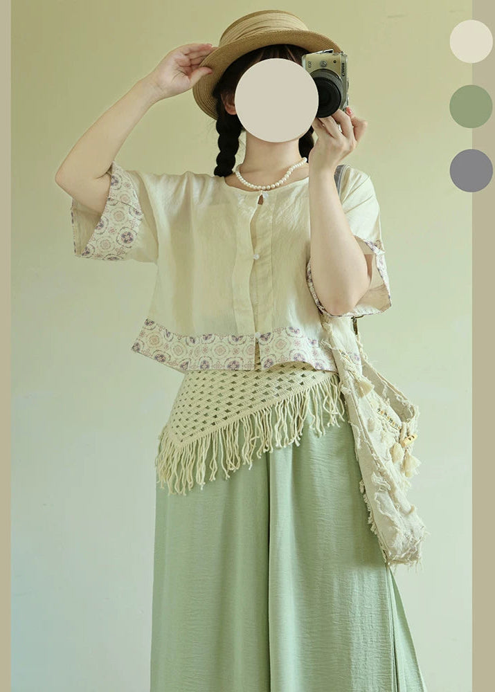 Midsummer Breeze | 2-Piece Plus Pants Set (盛夏)