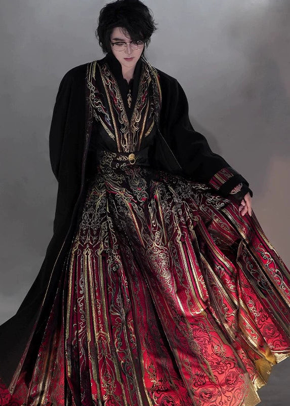 Kings and Lords | Modern Unisex Ma Mian Skirt Set (王侯将相)