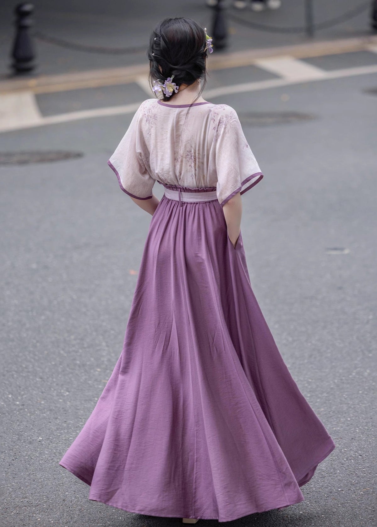 Wisteria | 2-piece Hanfu Set (紫藤)