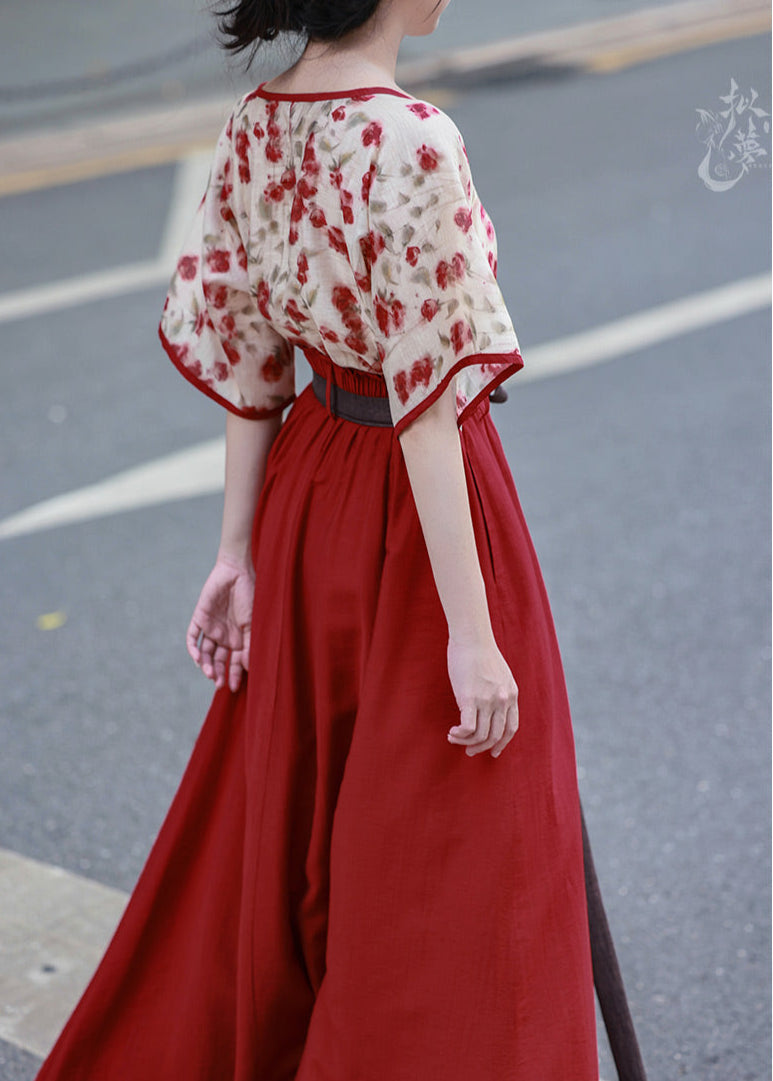 Rose Tea | 2-piece Hanfu Set (玫瑰冰茶)