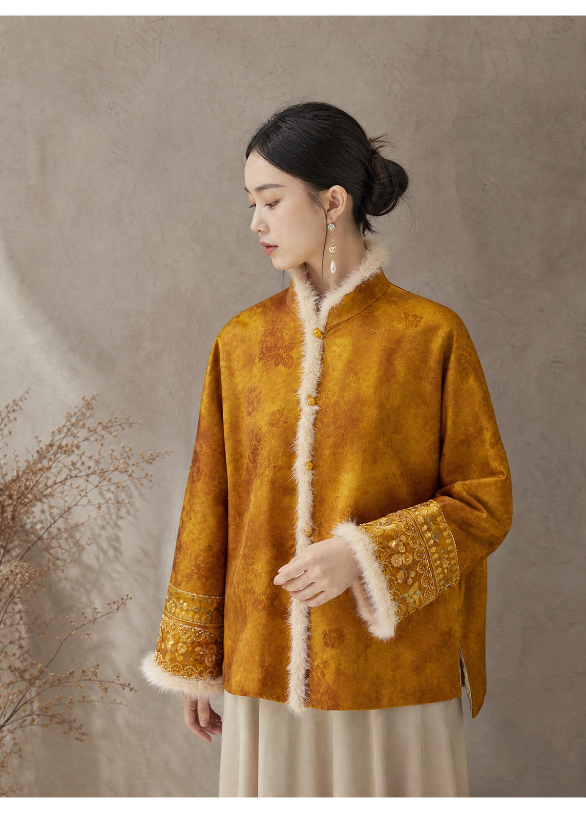 Butterfly Flower | New Chinese Style Jacket (倾城)