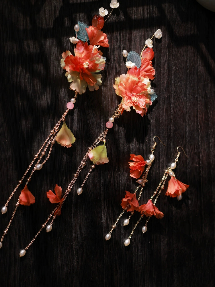 Flora | 2 Flower Hairclips (嬿婉)