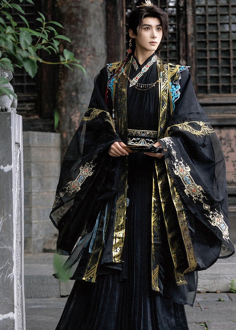 Serene Seas | 5-Pieces Unisex Hanfu (海晏河)