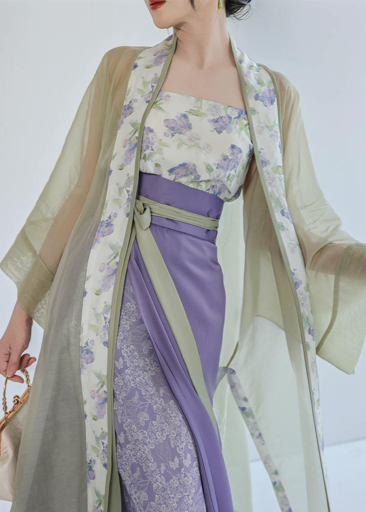 Jasmine Grape | 3-Piece Hanfu (茉莉青提)