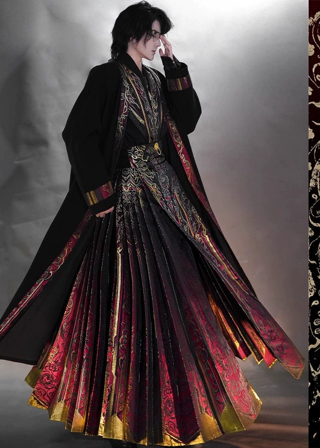 Kings and Lords | Modern Unisex Ma Mian Skirt Set (王侯将相)