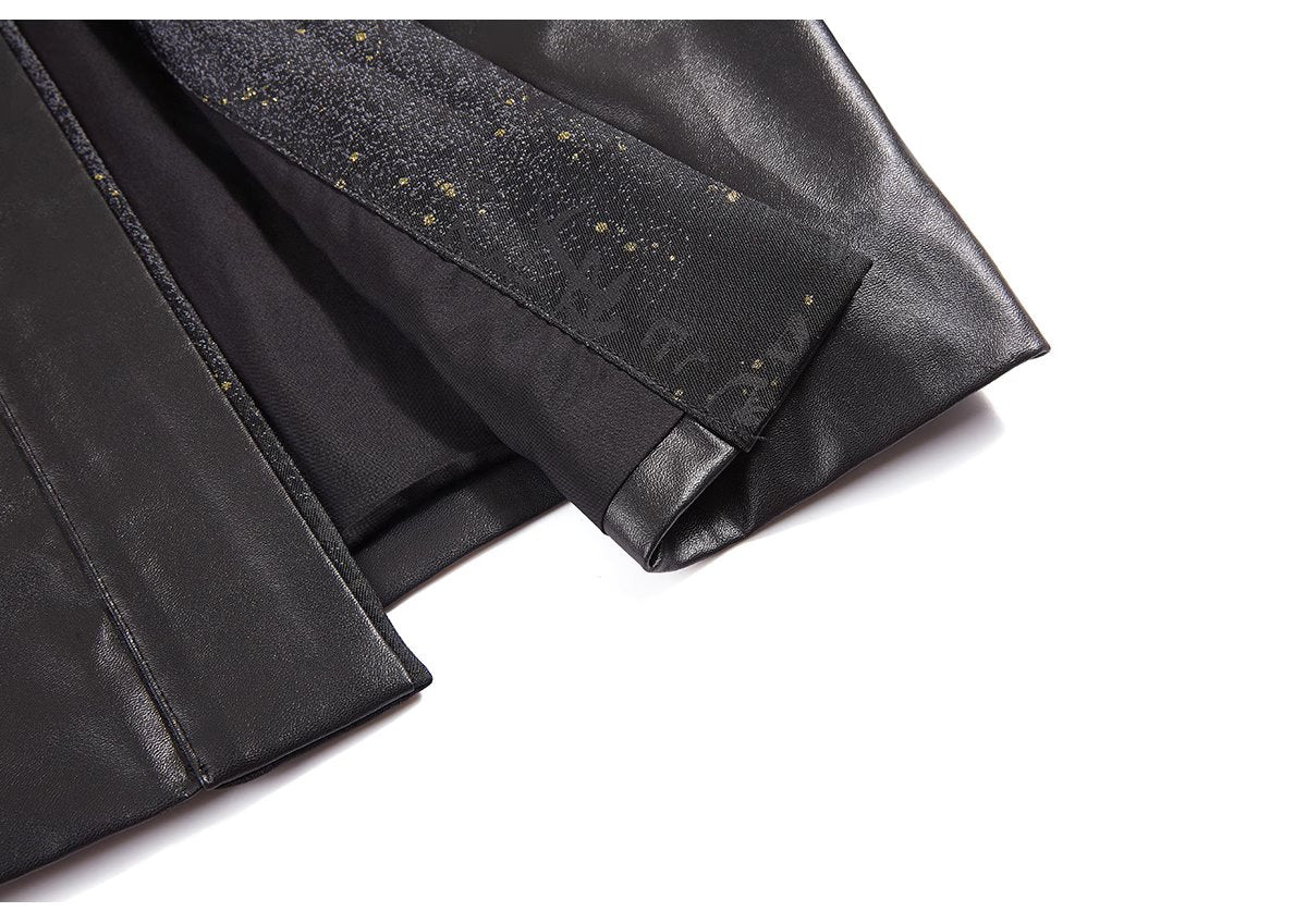 Midnight Ink | Modern 3-Pieces Faux Leather Set (浮墨)