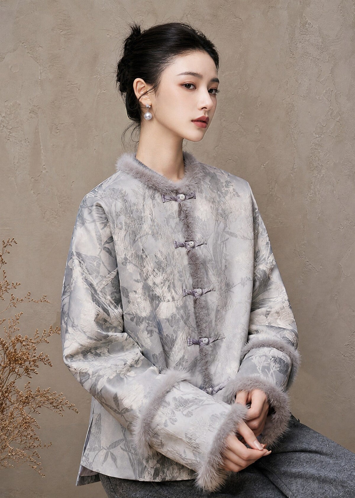 Golden Empress | New Chinese Style Jacket (倾城)