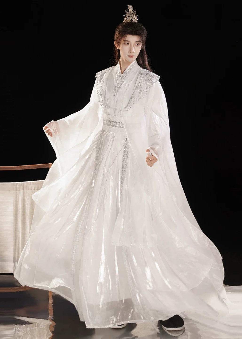 Untouched by Dust | 3-Piece Unisex Plus Hanfu (不染尘)