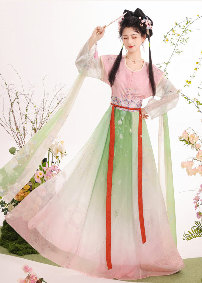 Summer Breeze | 2-Piece Plus Summer Hanfu (知夏)