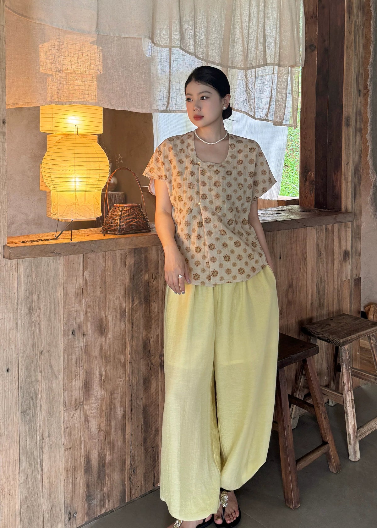 Camisa interior y pantalones Hanfu masculino/unisex para todas las estaciones (汉服中衣)