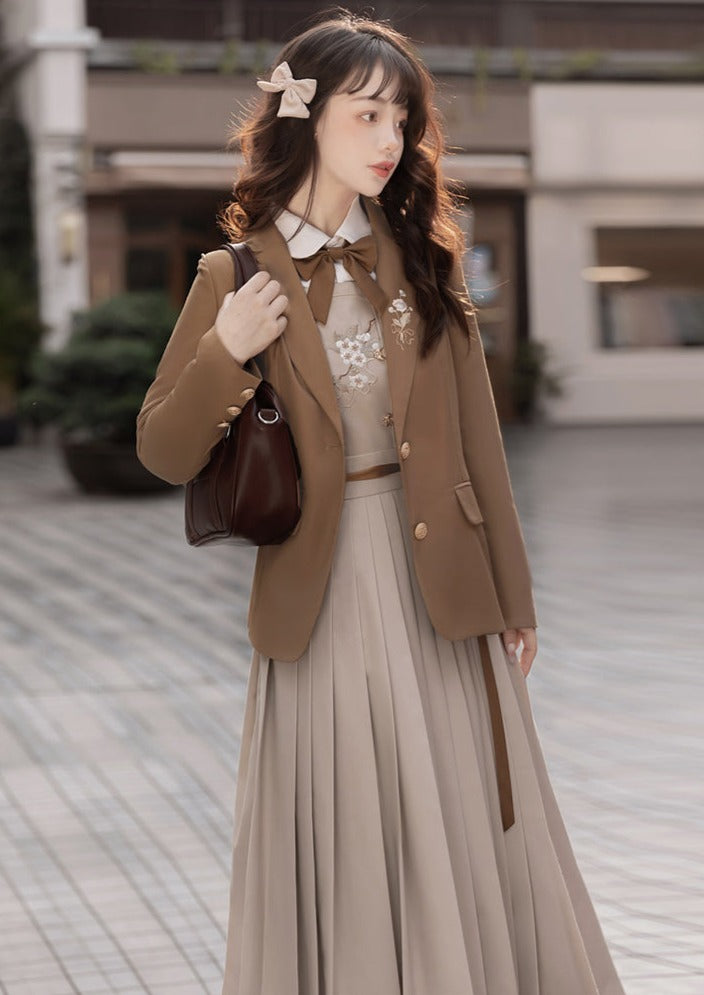 College Girl | Modern 3-Pieces Set (海棠私语)